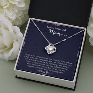 To My Beautiful Mom | I Love You | Jewelry | C30011TG, C30011TR, lx-C30011, PB23-WOOD, PROD-2001216, PT-922, TNM-1, USER-43062 | TageUnlimited
