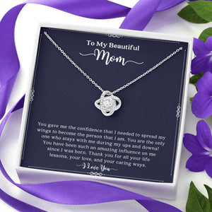 To My Beautiful Mom | I Love You | Jewelry | C30011TG, C30011TR, lx-C30011, PB23-WOOD, PROD-2001216, PT-922, TNM-1, USER-43062 | TageUnlimited