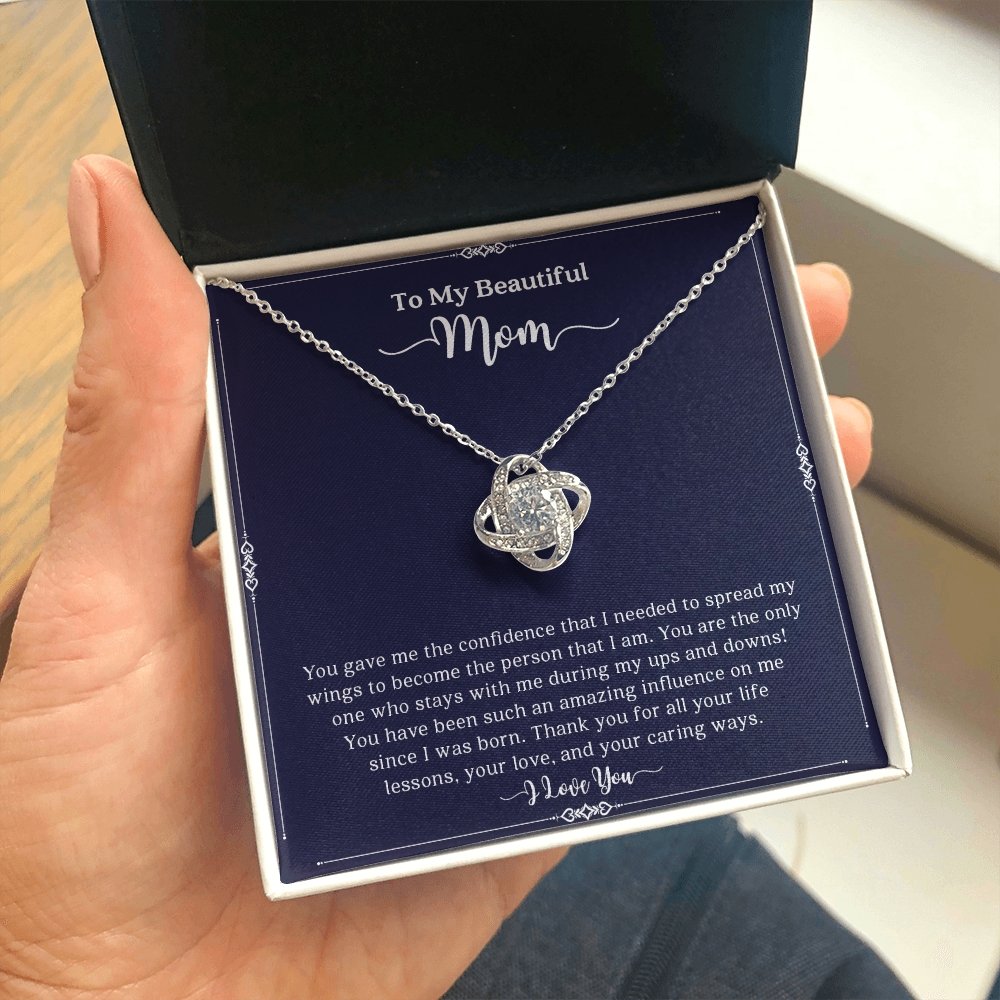 To My Beautiful Mom | I Love You | Jewelry | C30011TG, C30011TR, lx-C30011, PB23-WOOD, PROD-2001216, PT-922, TNM-1, USER-43062 | TageUnlimited