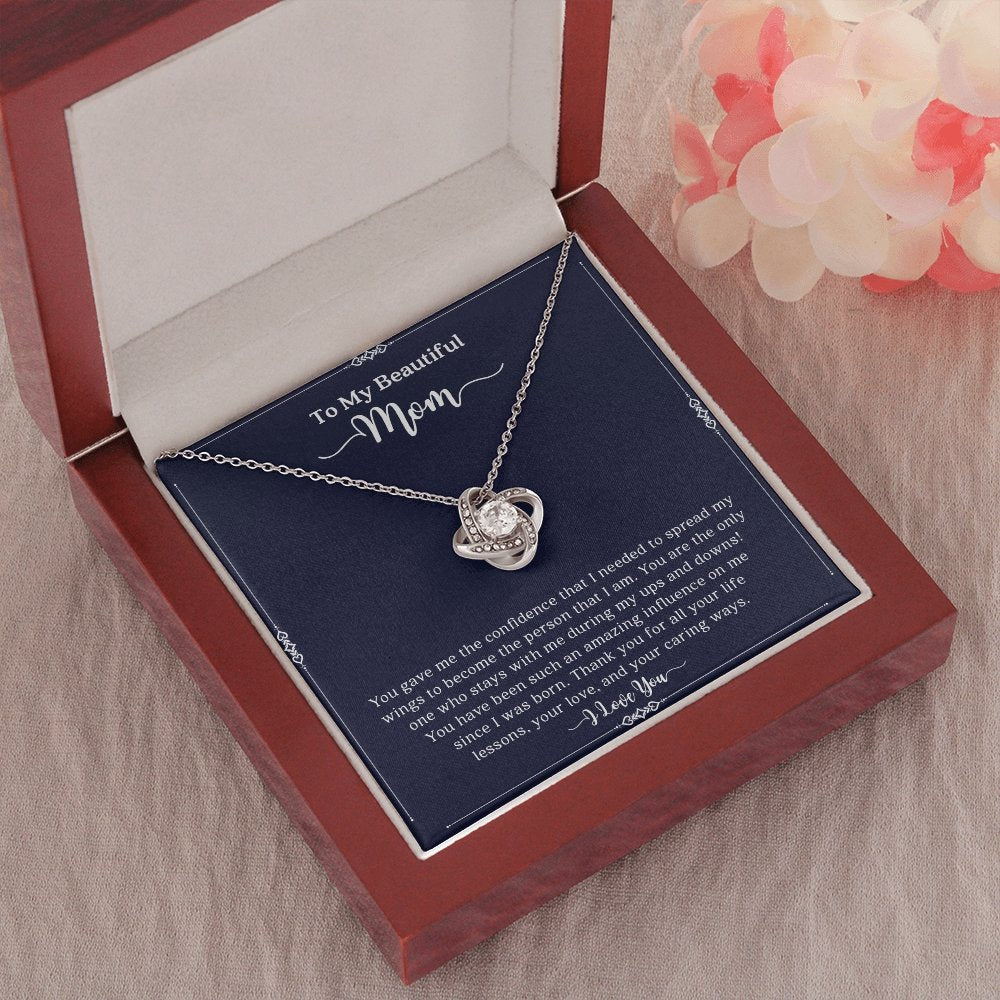 To My Beautiful Mom | I Love You | Jewelry | C30011TG, C30011TR, lx-C30011, PB23-WOOD, PROD-2001216, PT-922, TNM-1, USER-43062 | TageUnlimited
