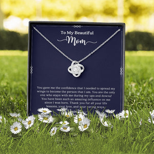To My Beautiful Mom | I Love You | Jewelry | C30011TG, C30011TR, lx-C30011, PB23-WOOD, PROD-2001216, PT-922, TNM-1, USER-43062 | TageUnlimited