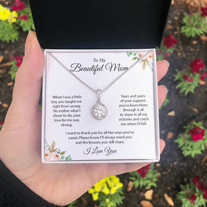 To My Beautiful Mom | I Want To Thank You | Jewelry | C30187TR, lx-C30187, PB23-WOOD, PROD-2096552, PT-2646, TNM-1, USER-43062 | TageUnlimited