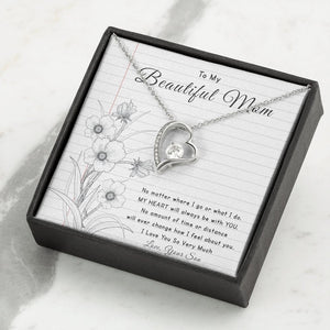 To My Beautiful Mom | No Matter Where I Go | Jewelry | C30025TG, C30025TR, lx-C30025, PB23-WOOD, PROD-2096515, PT-781, TNM-1, USER-43062 | TageUnlimited