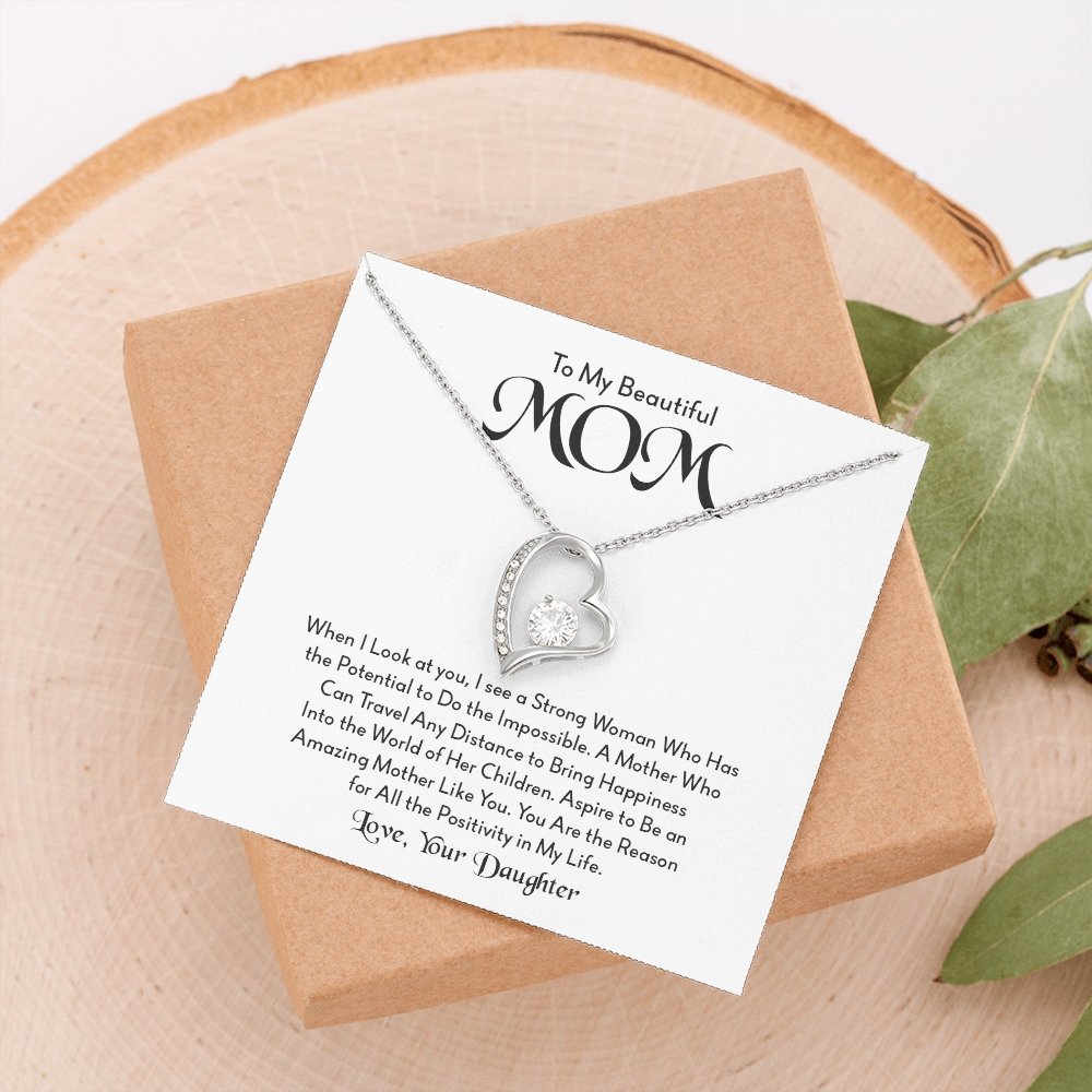 To My Beautiful Mom | When I Look At You | Jewelry | C30025TG, C30025TR, lx-C30025, PB23-WOOD, PROD-2096445, PT-781, TNM-1, USER-43062 | TageUnlimited