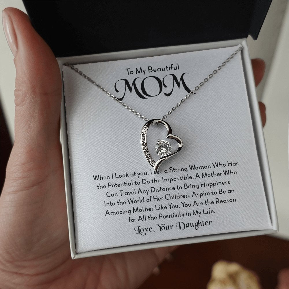 To My Beautiful Mom | When I Look At You | Jewelry | C30025TG, C30025TR, lx-C30025, PB23-WOOD, PROD-2096445, PT-781, TNM-1, USER-43062 | TageUnlimited