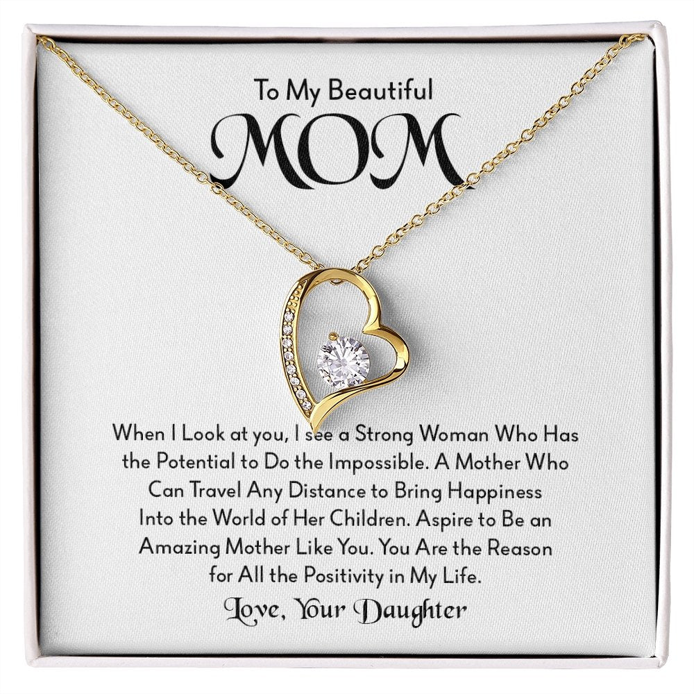 To My Beautiful Mom | When I Look At You | Jewelry | C30025TG, C30025TR, lx-C30025, PB23-WOOD, PROD-2096445, PT-781, TNM-1, USER-43062 | TageUnlimited