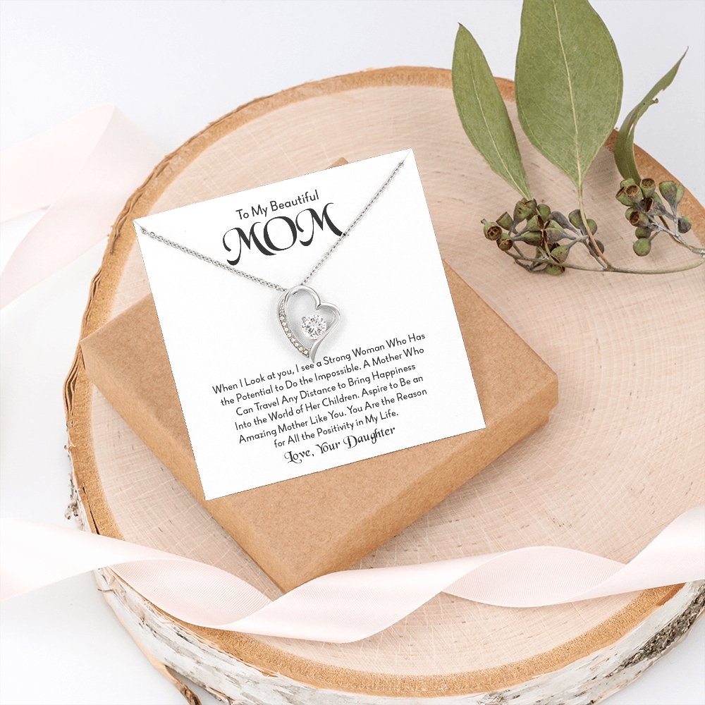To My Beautiful Mom | When I Look At You | Jewelry | C30025TG, C30025TR, lx-C30025, PB23-WOOD, PROD-2096445, PT-781, TNM-1, USER-43062 | TageUnlimited