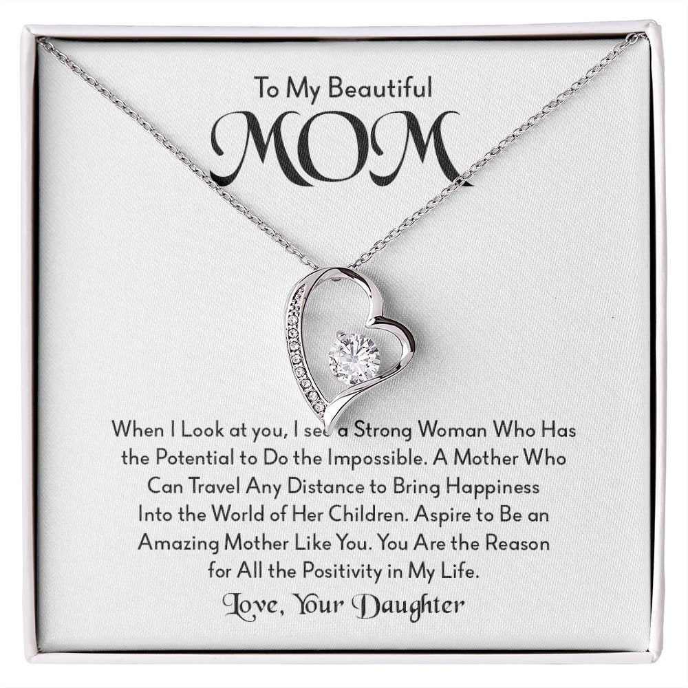 To My Beautiful Mom | When I Look At You | Jewelry | C30025TG, C30025TR, lx-C30025, PB23-WOOD, PROD-2096445, PT-781, TNM-1, USER-43062 | TageUnlimited