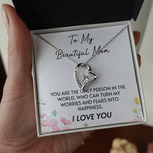 To My Beautiful Mom | You Are The Only Person | Jewelry | C30025TG, C30025TR, lx-C30025, PB23-WOOD, PROD-2096717, PT-781, TNM-1, USER-43062 | TageUnlimited