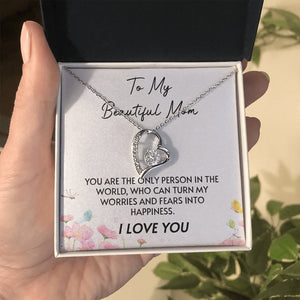 To My Beautiful Mom | You Are The Only Person | Jewelry | C30025TG, C30025TR, lx-C30025, PB23-WOOD, PROD-2096717, PT-781, TNM-1, USER-43062 | TageUnlimited