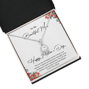 To My Beautiful Mom | You Are The Strongest Person | Jewelry | C30187TR, lx-C30187, PB23-WOOD, PROD-2093541, PT-2646, TNM-1, USER-43062 | TageUnlimited