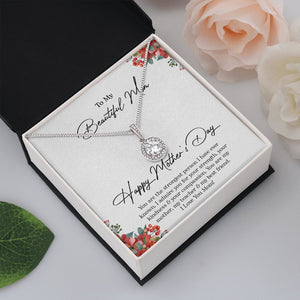To My Beautiful Mom | You Are The Strongest Person | Jewelry | C30187TR, lx-C30187, PB23-WOOD, PROD-2093541, PT-2646, TNM-1, USER-43062 | TageUnlimited