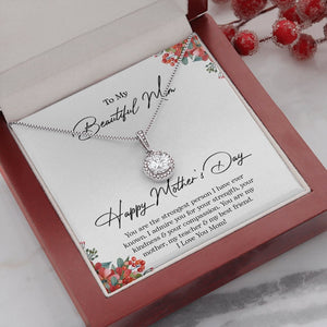 To My Beautiful Mom | You Are The Strongest Person | Jewelry | C30187TR, lx-C30187, PB23-WOOD, PROD-2093541, PT-2646, TNM-1, USER-43062 | TageUnlimited
