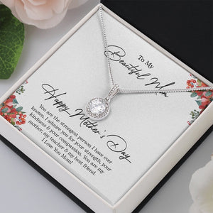 To My Beautiful Mom | You Are The Strongest Person | Jewelry | C30187TR, lx-C30187, PB23-WOOD, PROD-2093541, PT-2646, TNM-1, USER-43062 | TageUnlimited
