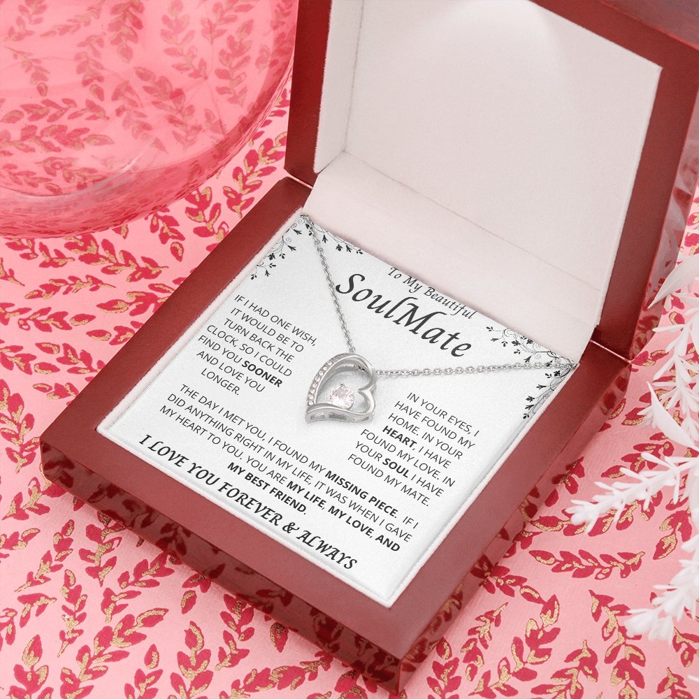 To My Beautiful Soulmate | Forever Love Necklace | Jewelry | TageUnlimited