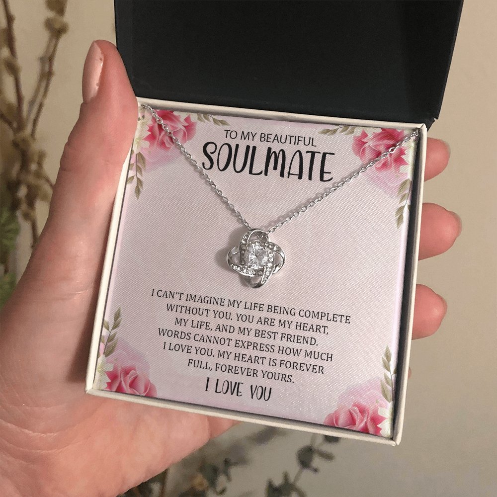 To My Beautiful Soulmate| I Can't Imagine My Life | Jewelry | C30011TG, C30011TR, lx-C30011, PB23-WOOD, PROD-2055708, PT-922, TNM-1, USER-43062 | TageUnlimited