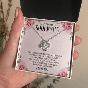 To My Beautiful Soulmate| I Can't Imagine My Life | Jewelry | C30011TG, C30011TR, lx-C30011, PB23-WOOD, PROD-2055708, PT-922, TNM-1, USER-43062 | TageUnlimited