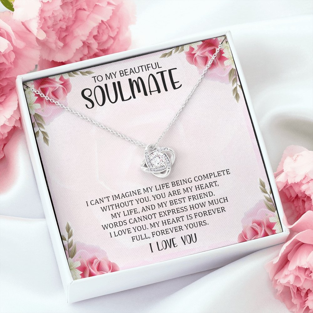 To My Beautiful Soulmate| I Can't Imagine My Life | Jewelry | C30011TG, C30011TR, lx-C30011, PB23-WOOD, PROD-2055708, PT-922, TNM-1, USER-43062 | TageUnlimited