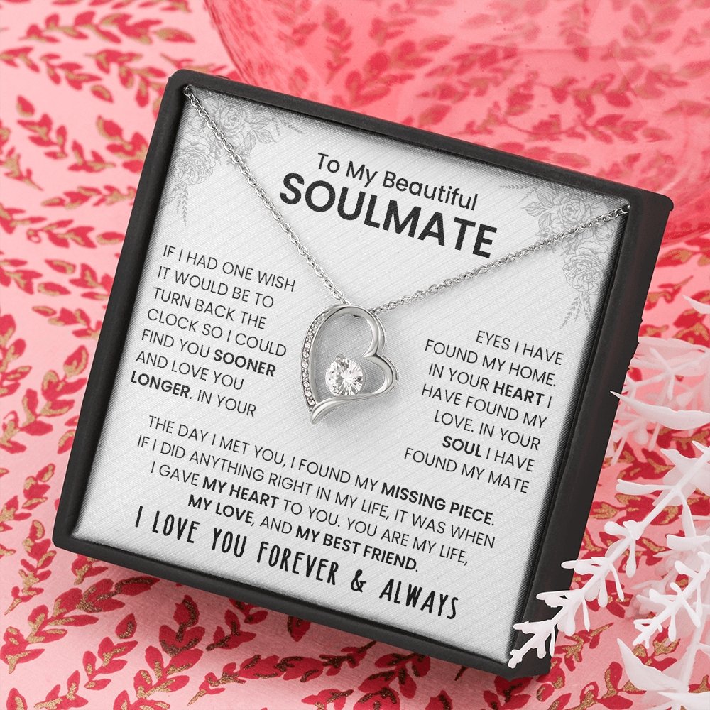To My Beautiful Soulmate | If I Had One Wish | Jewelry | C30025TG, C30025TR, lx-C30025, PB23-WOOD, PROD-2242047, PT-781, TNM-1, USER-43062 | TageUnlimited