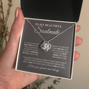 To My Beautiful Soulmate | Love You Forever 💖💝 | Jewelry | C30011TG, C30011TR, lx-C30011, PB23-WOOD, PROD-1665133, PT-922, TNM-1, USER-43062 | TageUnlimited