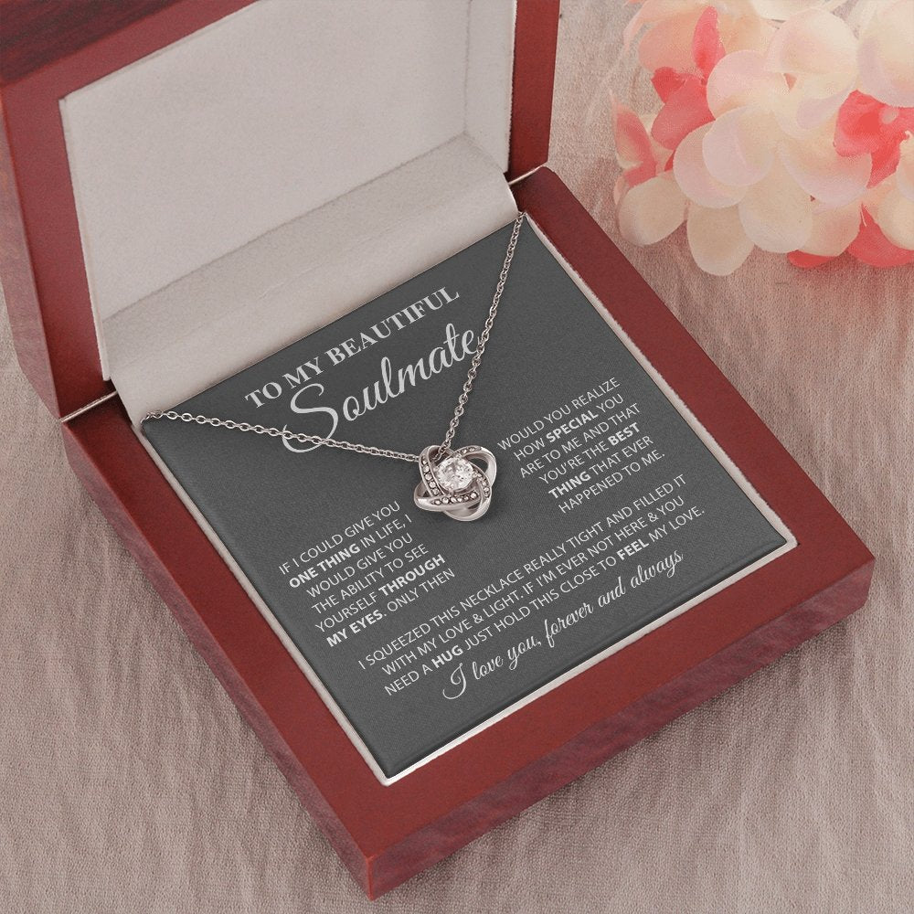 To My Beautiful Soulmate | Love You Forever 💖💝 | Jewelry | C30011TG, C30011TR, lx-C30011, PB23-WOOD, PROD-1665133, PT-922, TNM-1, USER-43062 | TageUnlimited