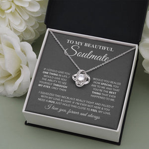 To My Beautiful Soulmate | Love You Forever 💖💝 | Jewelry | C30011TG, C30011TR, lx-C30011, PB23-WOOD, PROD-1665133, PT-922, TNM-1, USER-43062 | TageUnlimited