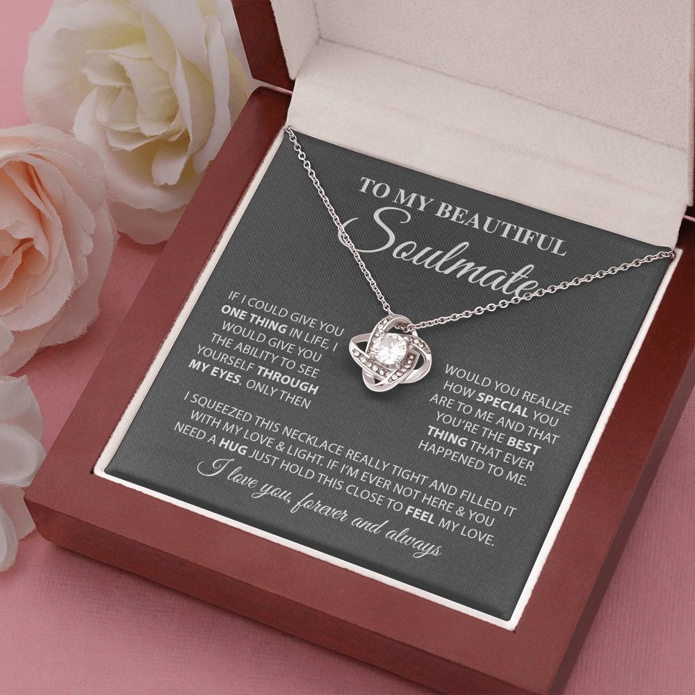 To My Beautiful Soulmate | Love You Forever 💖💝 | Jewelry | C30011TG, C30011TR, lx-C30011, PB23-WOOD, PROD-1665133, PT-922, TNM-1, USER-43062 | TageUnlimited