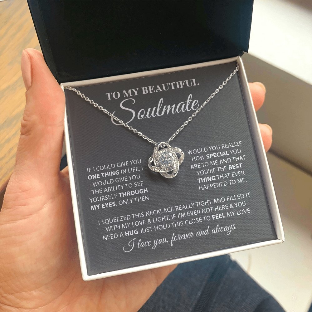 To My Beautiful Soulmate | Love You Forever 💖💝 | Jewelry | C30011TG, C30011TR, lx-C30011, PB23-WOOD, PROD-1665133, PT-922, TNM-1, USER-43062 | TageUnlimited