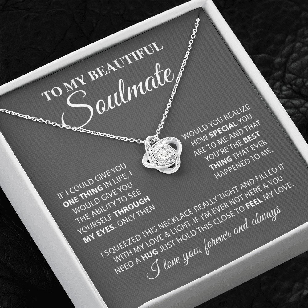To My Beautiful Soulmate | Love You Forever 💖💝 | Jewelry | C30011TG, C30011TR, lx-C30011, PB23-WOOD, PROD-1665133, PT-922, TNM-1, USER-43062 | TageUnlimited