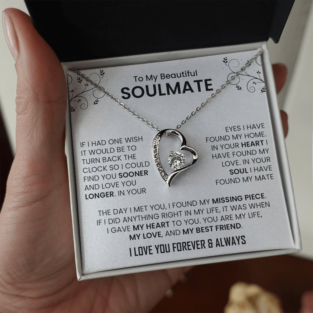 To My Beautiful Soulmate | The Day I Met You | Jewelry | C30025TG, C30025TR, lx-C30025, PB23-WOOD, PROD-2242057, PT-781, TNM-1, USER-43062 | TageUnlimited