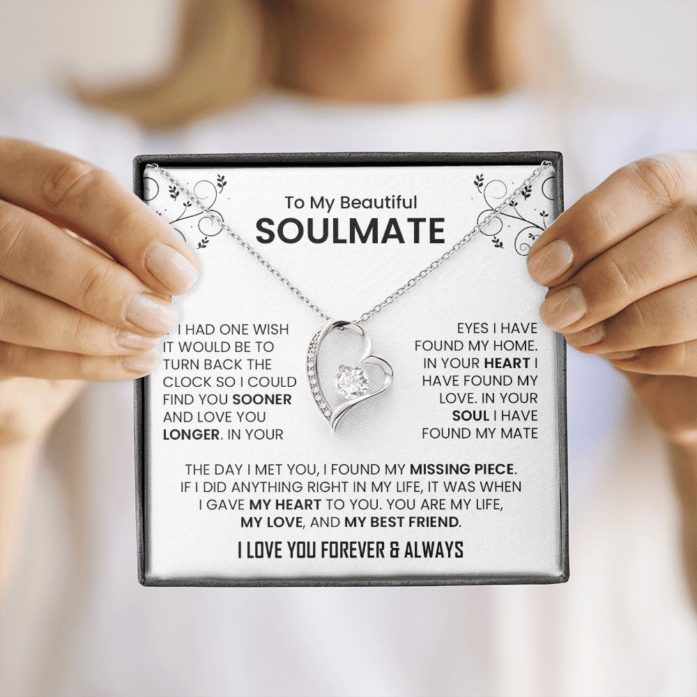 To My Beautiful Soulmate | The Day I Met You | Jewelry | C30025TG, C30025TR, lx-C30025, PB23-WOOD, PROD-2242057, PT-781, TNM-1, USER-43062 | TageUnlimited