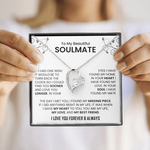 To My Beautiful Soulmate | The Day I Met You | Jewelry | C30025TG, C30025TR, lx-C30025, PB23-WOOD, PROD-2242057, PT-781, TNM-1, USER-43062 | TageUnlimited