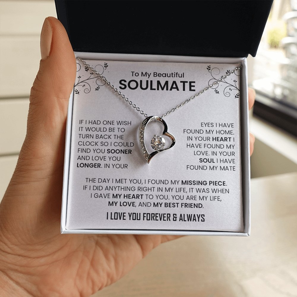 To My Beautiful Soulmate | The Day I Met You | Jewelry | C30025TG, C30025TR, lx-C30025, PB23-WOOD, PROD-2242057, PT-781, TNM-1, USER-43062 | TageUnlimited