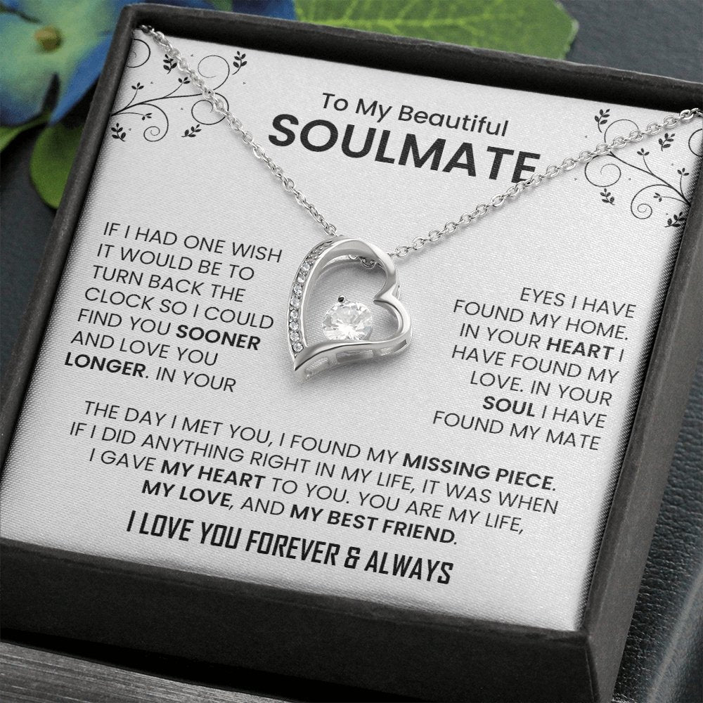 To My Beautiful Soulmate | The Day I Met You | Jewelry | C30025TG, C30025TR, lx-C30025, PB23-WOOD, PROD-2242057, PT-781, TNM-1, USER-43062 | TageUnlimited