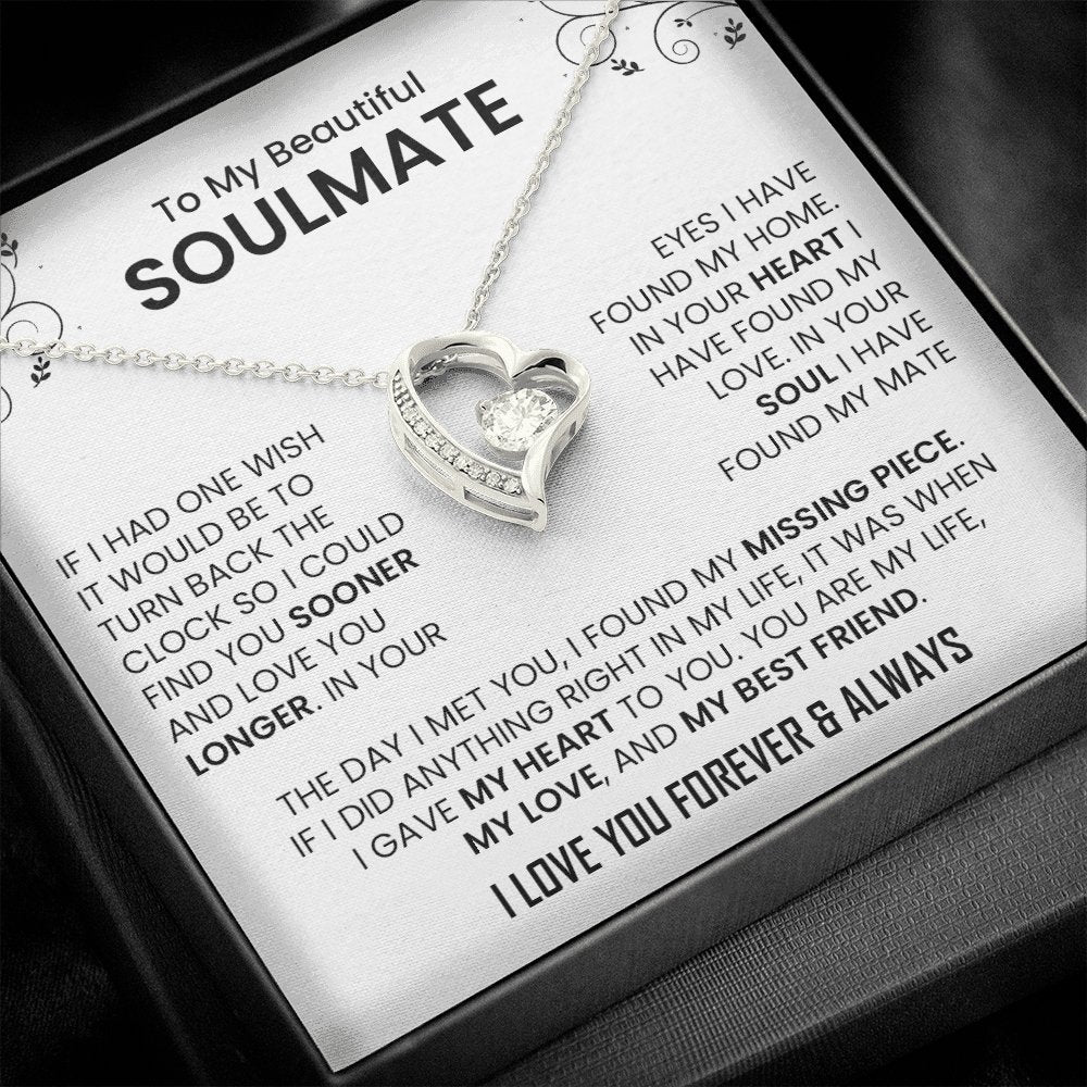 To My Beautiful Soulmate | The Day I Met You | Jewelry | C30025TG, C30025TR, lx-C30025, PB23-WOOD, PROD-2242057, PT-781, TNM-1, USER-43062 | TageUnlimited