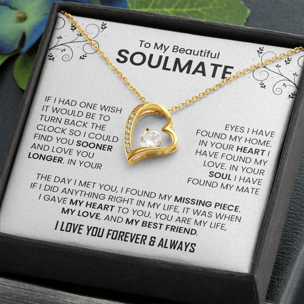 To My Beautiful Soulmate | The Day I Met You | Jewelry | C30025TG, C30025TR, lx-C30025, PB23-WOOD, PROD-2242057, PT-781, TNM-1, USER-43062 | TageUnlimited