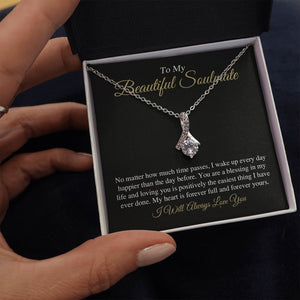 To My Beautiful Soulmate | You Are A Blessing In My Life 💖🔥 | Jewelry | C30084TG, C30084TR, lx-C30084, PB23-WOOD, PROD-1650554, PT-930, TNM-1, USER-43062 | TageUnlimited