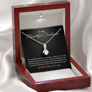 To My Beautiful Soulmate | You Are A Blessing In My Life 💖🔥 | Jewelry | C30084TG, C30084TR, lx-C30084, PB23-WOOD, PROD-1650554, PT-930, TNM-1, USER-43062 | TageUnlimited