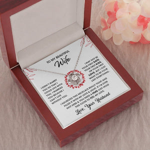 To My Beautiful Wife | Feel My Love 💓💓 | Jewelry | C30011TG, C30011TR, lx-C30011, PB23-WOOD, PROD-1751484, PT-922, TNM-1, USER-43062 | TageUnlimited