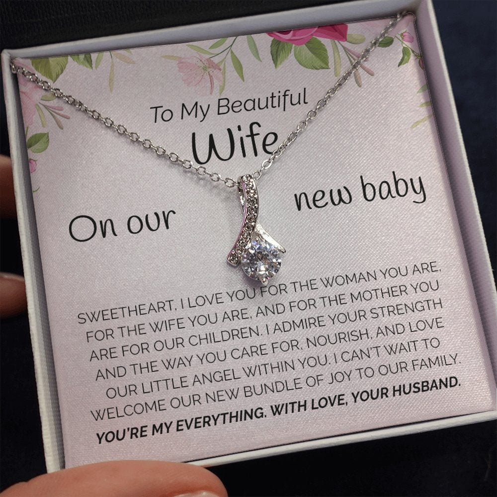 To My Beautiful Wife | I Admire Your Strength 💖🔥 | Jewelry | C30084TG, C30084TR, lx-C30084, PB23-WOOD, PROD-1876400, PT-930, TNM-1, USER-43062 | TageUnlimited