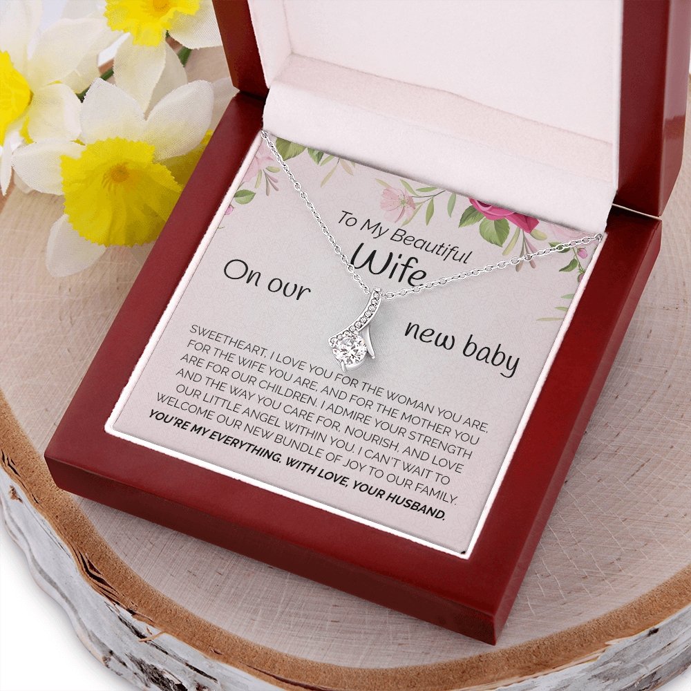 To My Beautiful Wife | I Admire Your Strength 💖🔥 | Jewelry | C30084TG, C30084TR, lx-C30084, PB23-WOOD, PROD-1876400, PT-930, TNM-1, USER-43062 | TageUnlimited