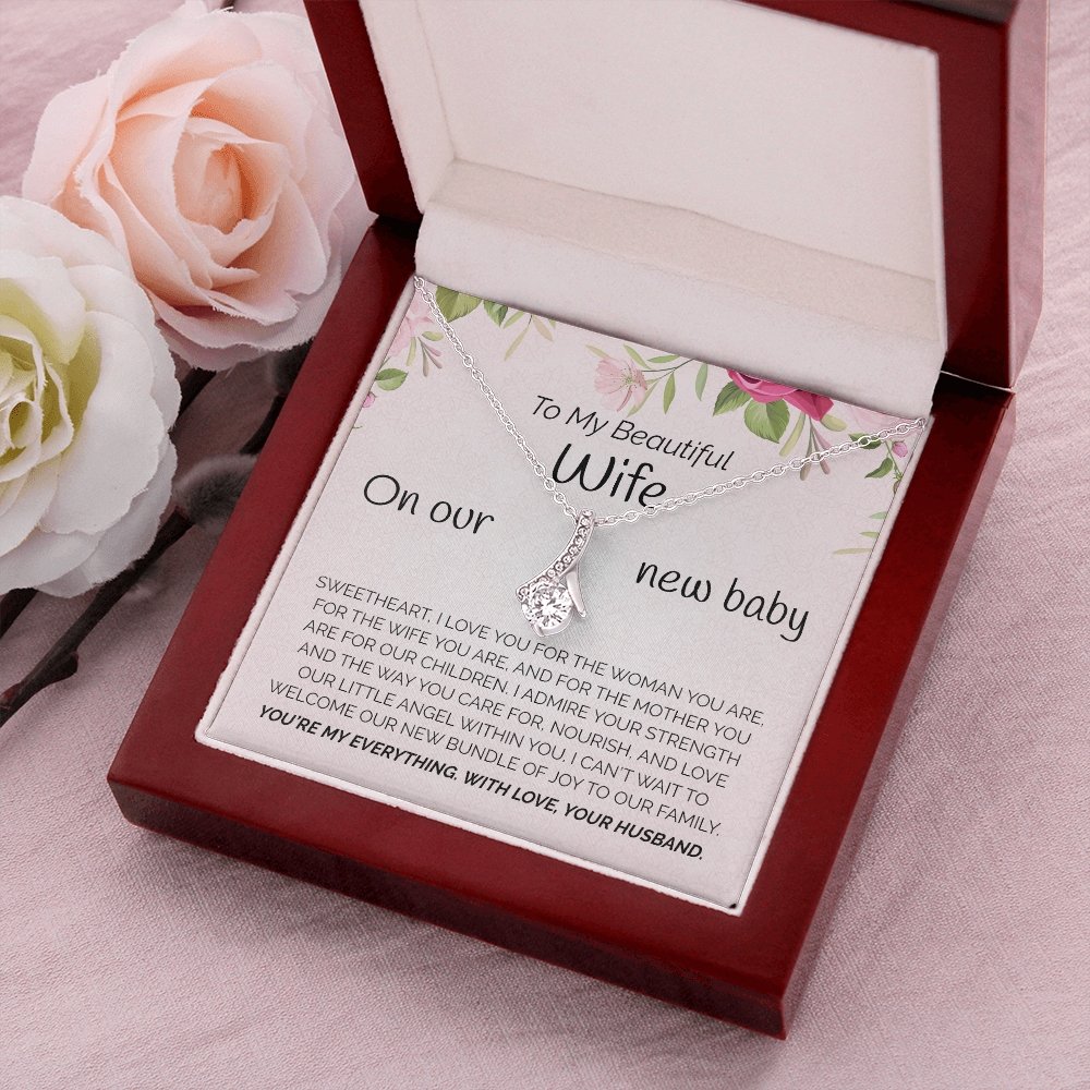 To My Beautiful Wife | I Admire Your Strength 💖🔥 | Jewelry | C30084TG, C30084TR, lx-C30084, PB23-WOOD, PROD-1876400, PT-930, TNM-1, USER-43062 | TageUnlimited