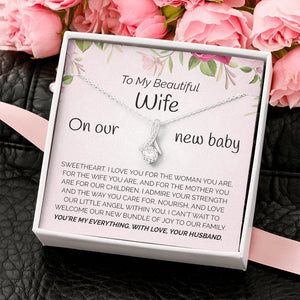 To My Beautiful Wife | I Admire Your Strength 💖🔥 | Jewelry | C30084TG, C30084TR, lx-C30084, PB23-WOOD, PROD-1876400, PT-930, TNM-1, USER-43062 | TageUnlimited