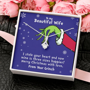 To My Beautiful Wife | Merry Christmas 💖💓 | Jewelry | C30084TG, C30084TR, lx-C30084, PB23-WOOD, PROD-1572581, PT-930, TNM-1, USER-43062, WARRANTY-UPSELL | TageUnlimited