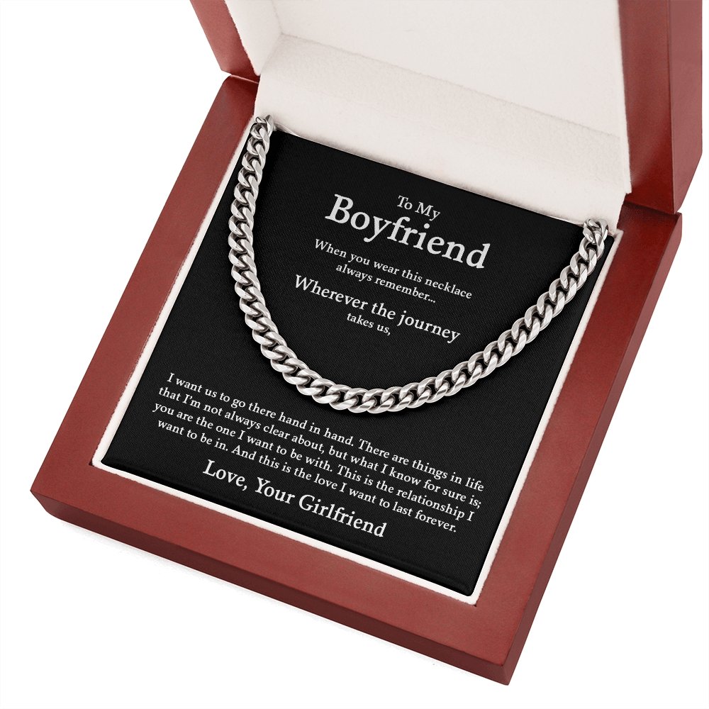 To My Boyfriend | Love To Last Forever ❤️♾️ | Jewelry | C30184T, C30184TG, lx-C30184, PB23-WOOD, PROD-1822657, PT-1772, USER-43062 | TageUnlimited