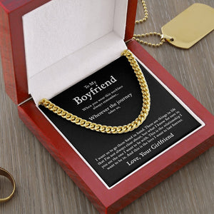 To My Boyfriend | Love To Last Forever ❤️♾️ | Jewelry | C30184T, C30184TG, lx-C30184, PB23-WOOD, PROD-1822657, PT-1772, USER-43062 | TageUnlimited