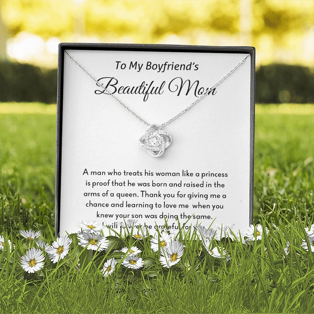 To My Boyfriend's Beautiful Mom | Forever Grateful | Jewelry | C30011TG, C30011TR, lx-C30011, PB23-WOOD, PROD-2070626, PT-922, TNM-1, USER-43062 | TageUnlimited