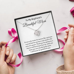 To My Boyfriend's Beautiful Mom | Forever Grateful | Jewelry | C30011TG, C30011TR, lx-C30011, PB23-WOOD, PROD-2070626, PT-922, TNM-1, USER-43062 | TageUnlimited