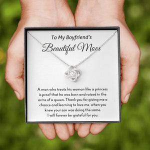 To My Boyfriend's Beautiful Mom | Forever Grateful | Jewelry | C30011TG, C30011TR, lx-C30011, PB23-WOOD, PROD-2070626, PT-922, TNM-1, USER-43062 | TageUnlimited