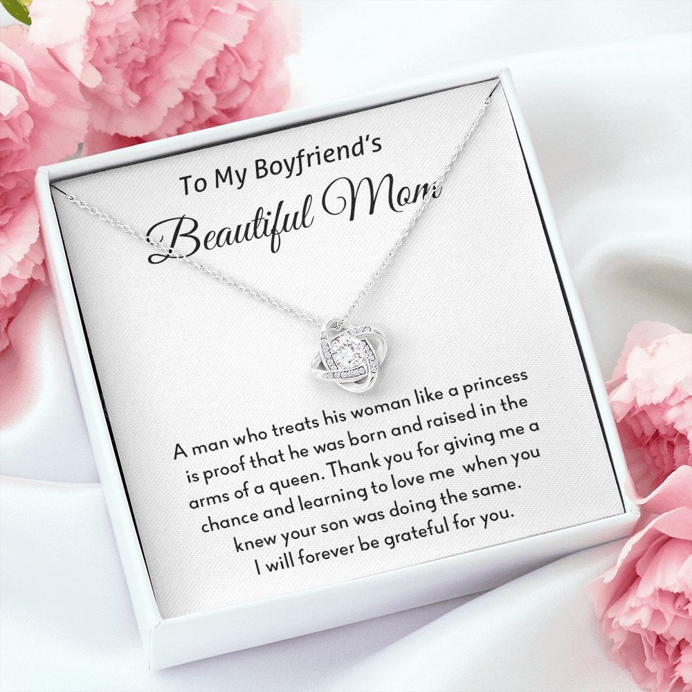 To My Boyfriend's Beautiful Mom | Forever Grateful | Jewelry | C30011TG, C30011TR, lx-C30011, PB23-WOOD, PROD-2070626, PT-922, TNM-1, USER-43062 | TageUnlimited